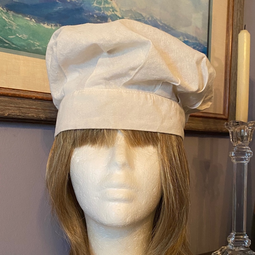 Chef's Hat Designs White Unisex Cotton 23” pre-owned